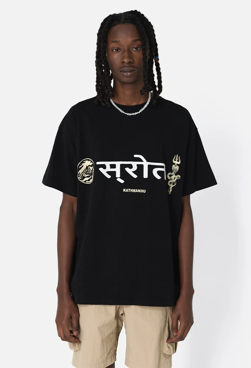 Souvenir Kathmandu University Tee / Black