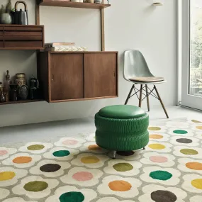 Spot Flower Multi Rug