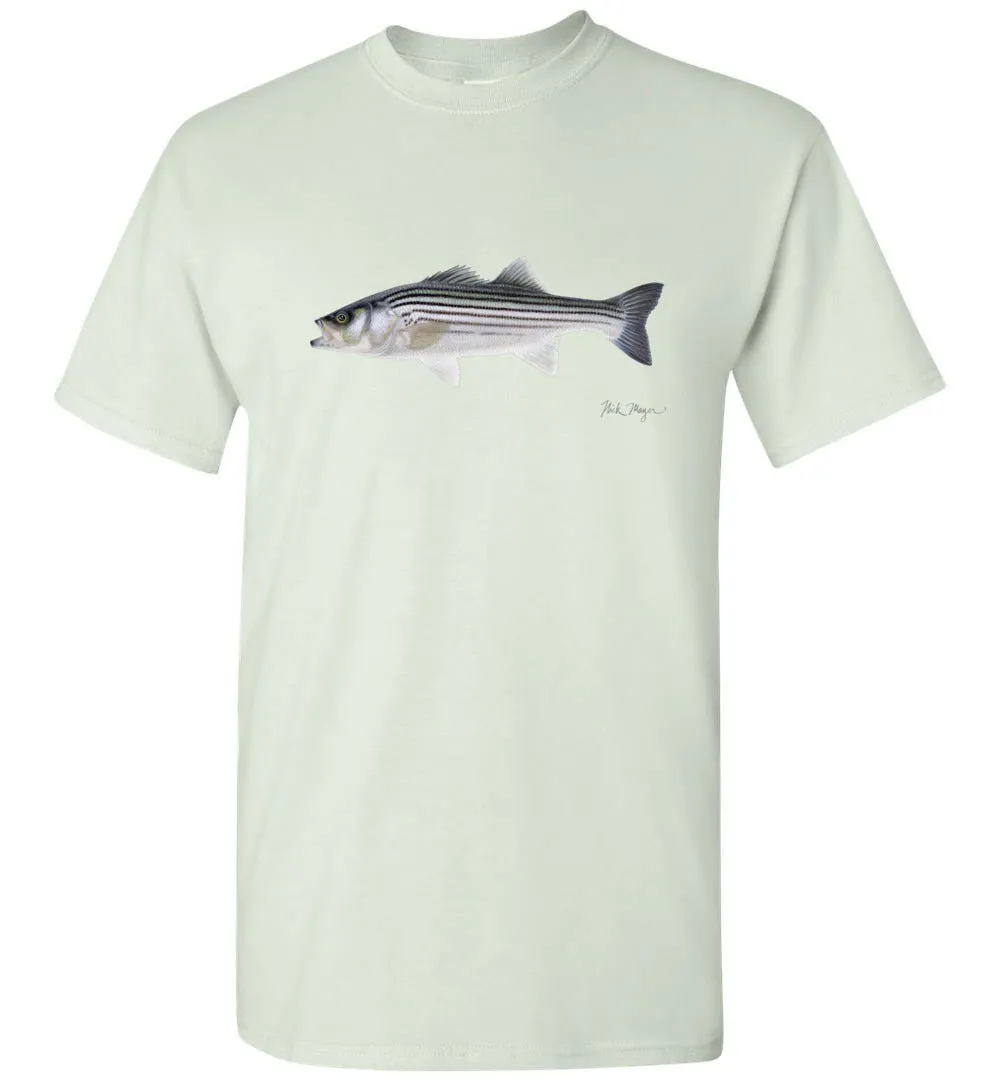 Striped Bass Premium Comfort Colors Tee