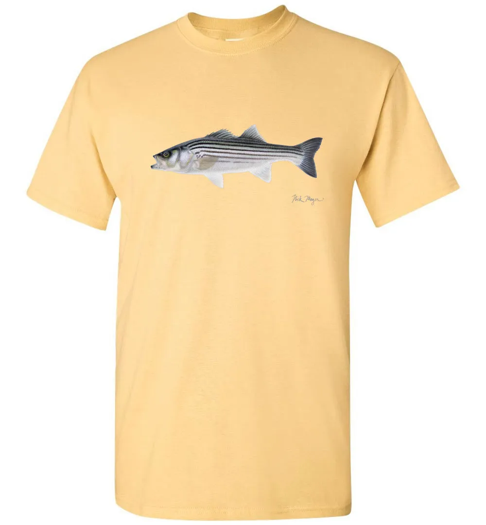 Striped Bass Premium Comfort Colors Tee