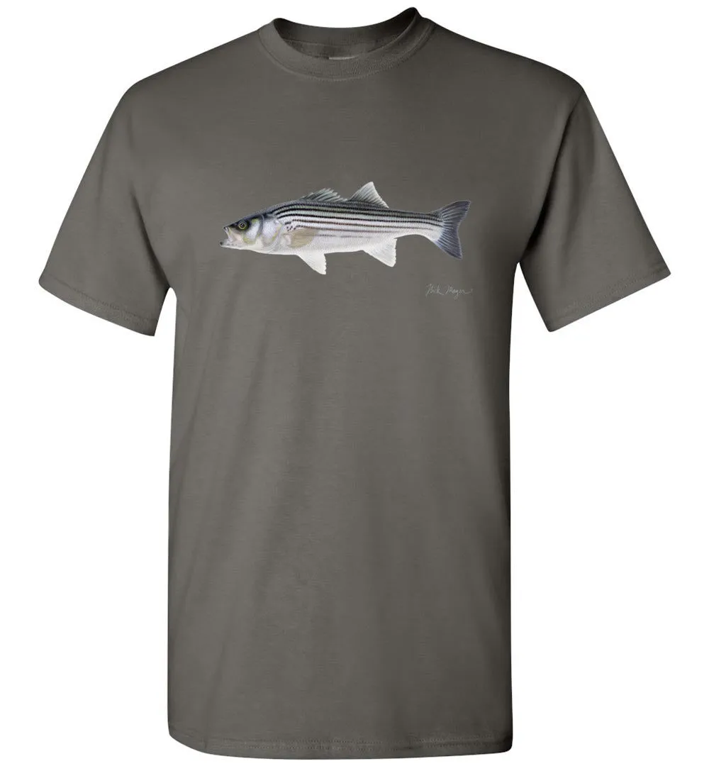 Striped Bass Premium Comfort Colors Tee