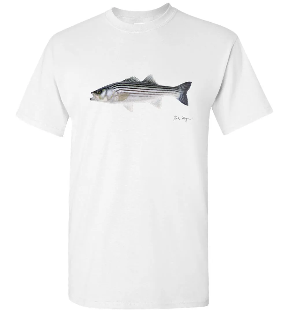 Striped Bass Premium Comfort Colors Tee