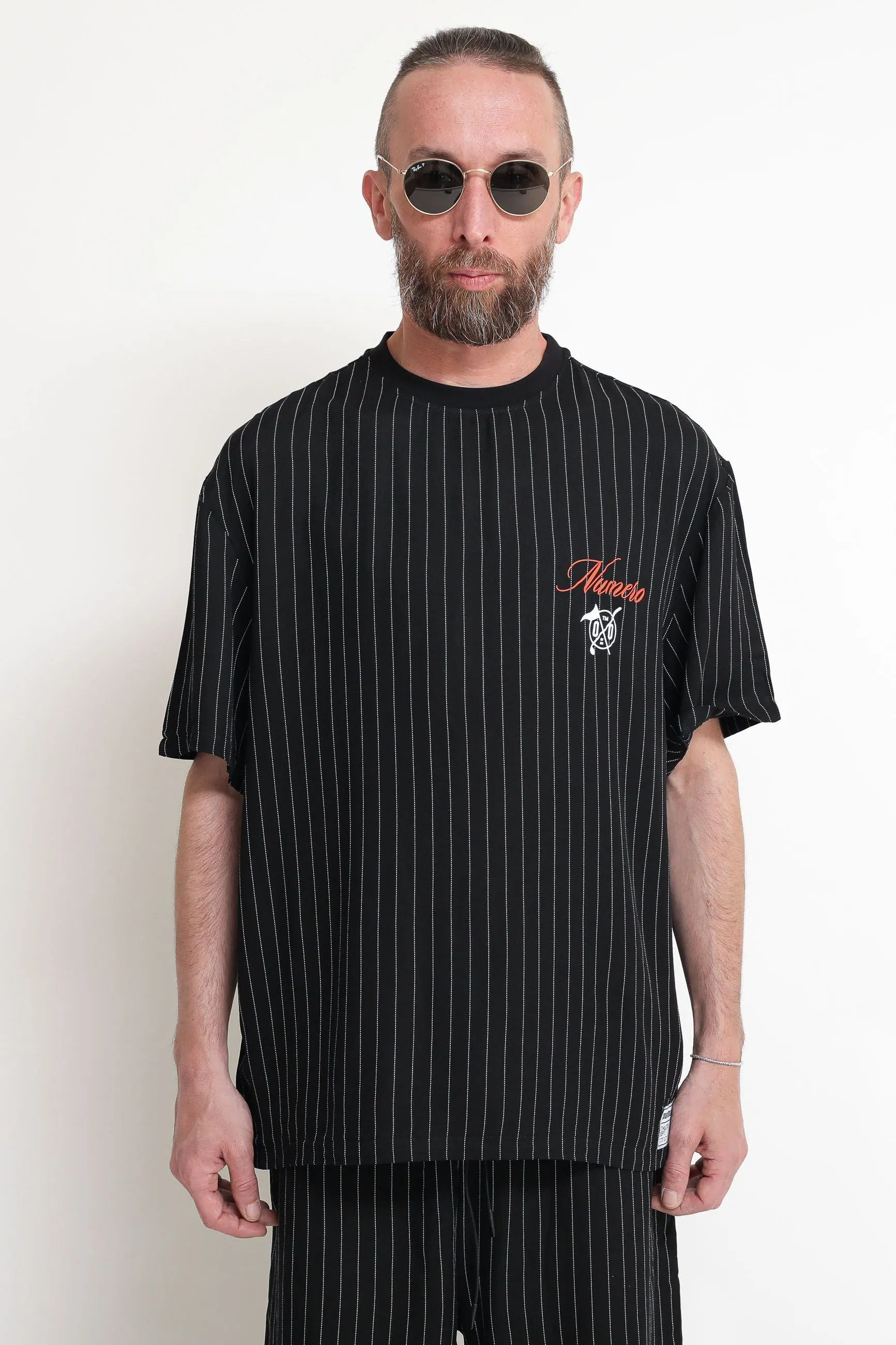 Stripped Tee - Black