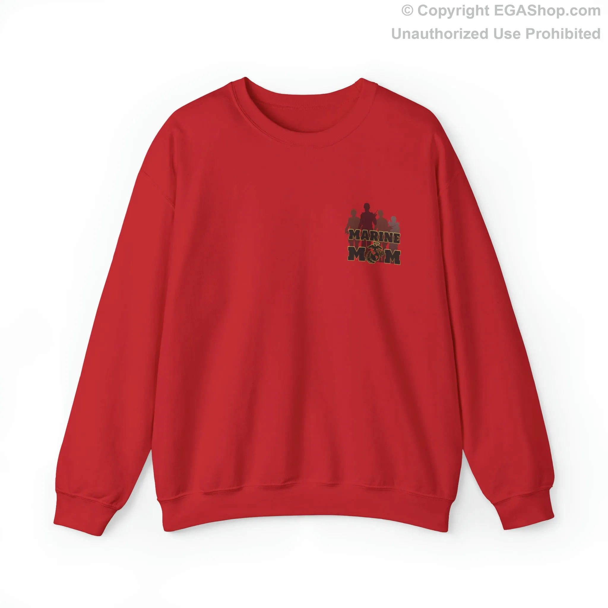 Sweatshirt: Nobody Tougher than a Marine Except a Marine Momma