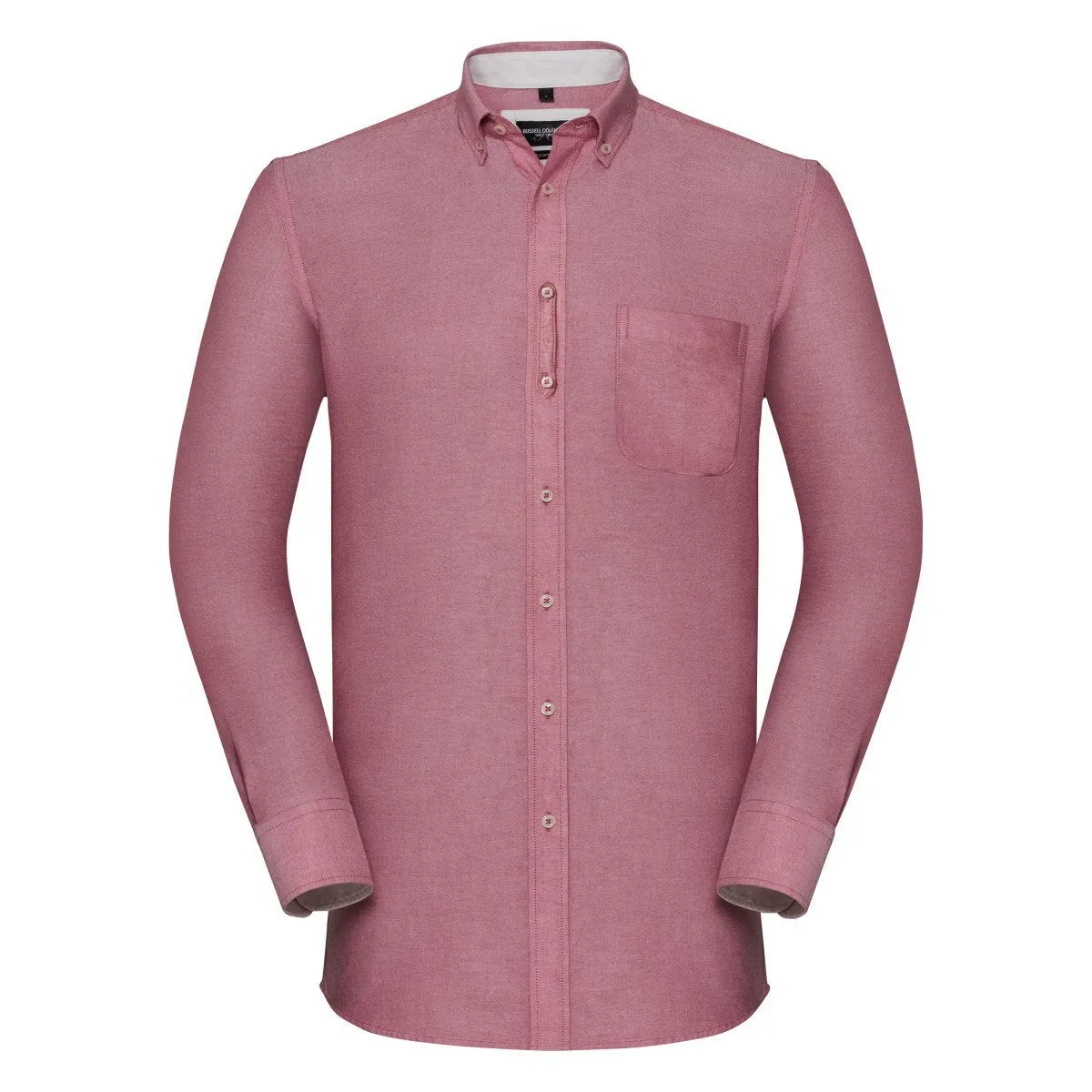 Tailored Washed Organic Cotton Oxford Shirt