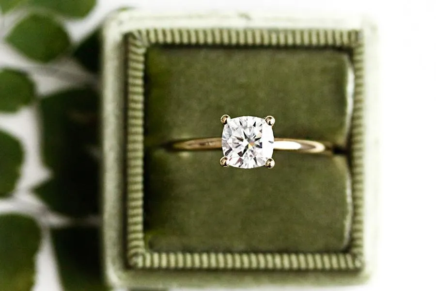 Thalia Moissanite Ring