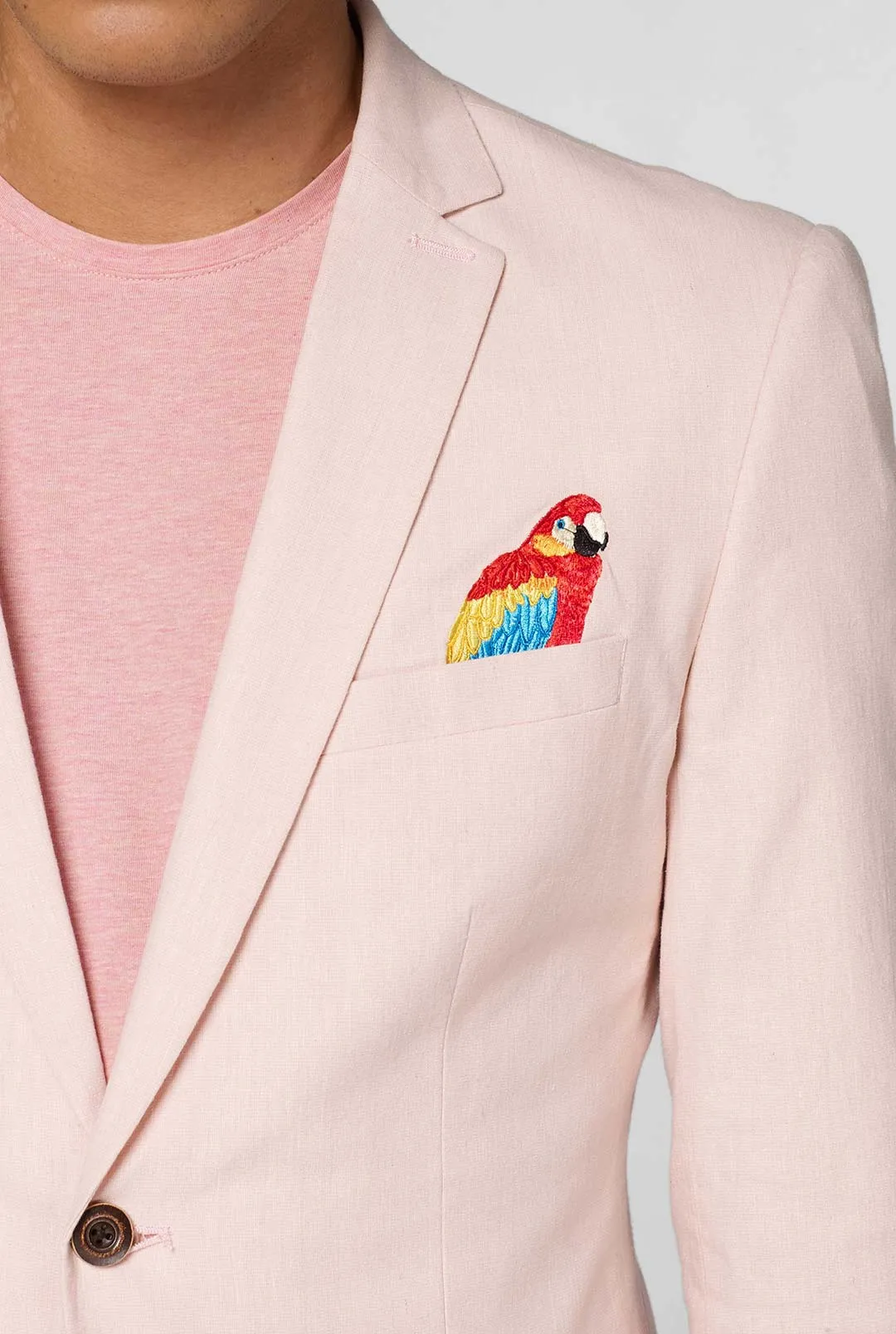 Tropical - Birdie - Soft Pink