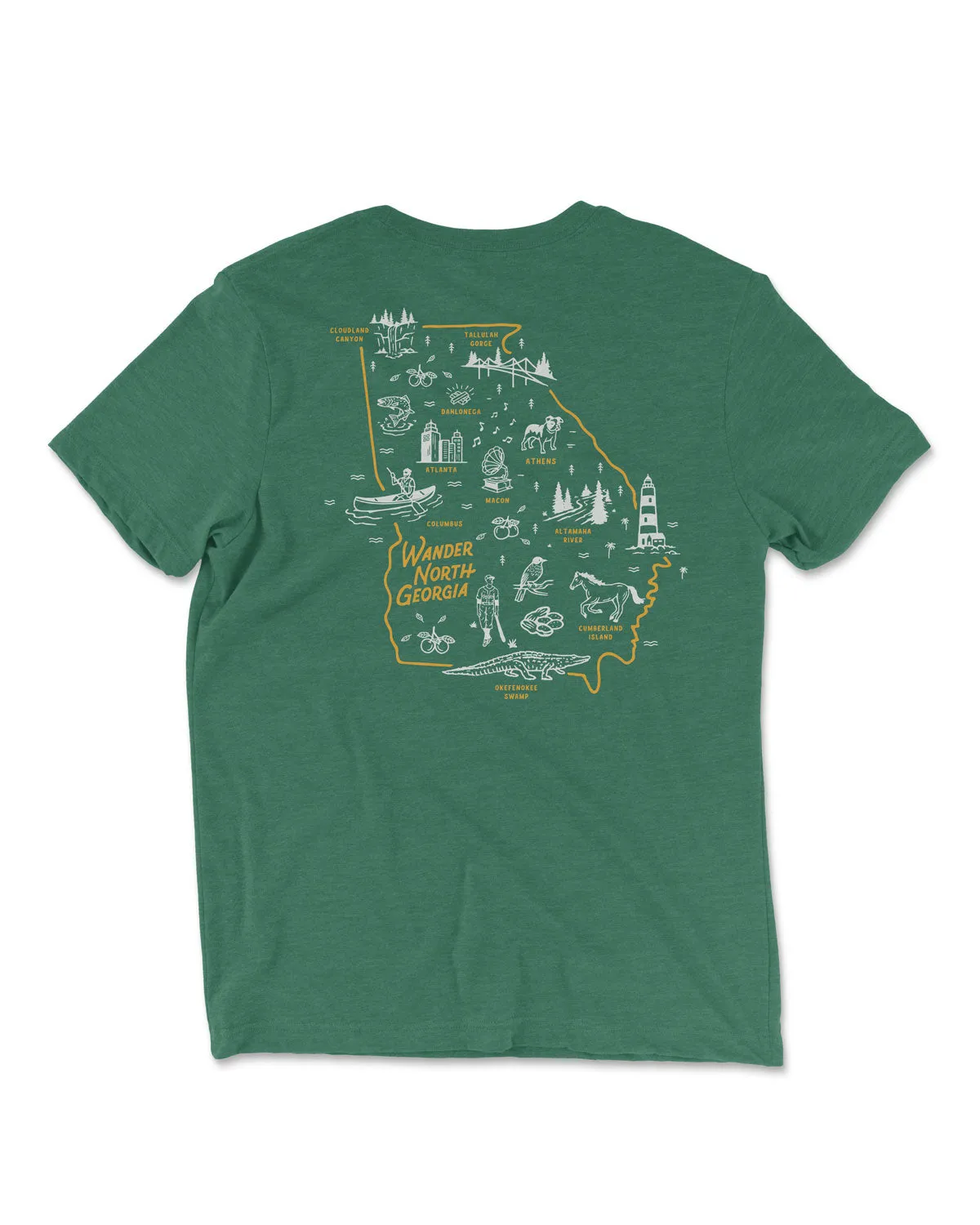 Unisex Cartographer SS - Green