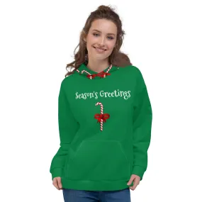 Unisex Hoodie Candy Canes