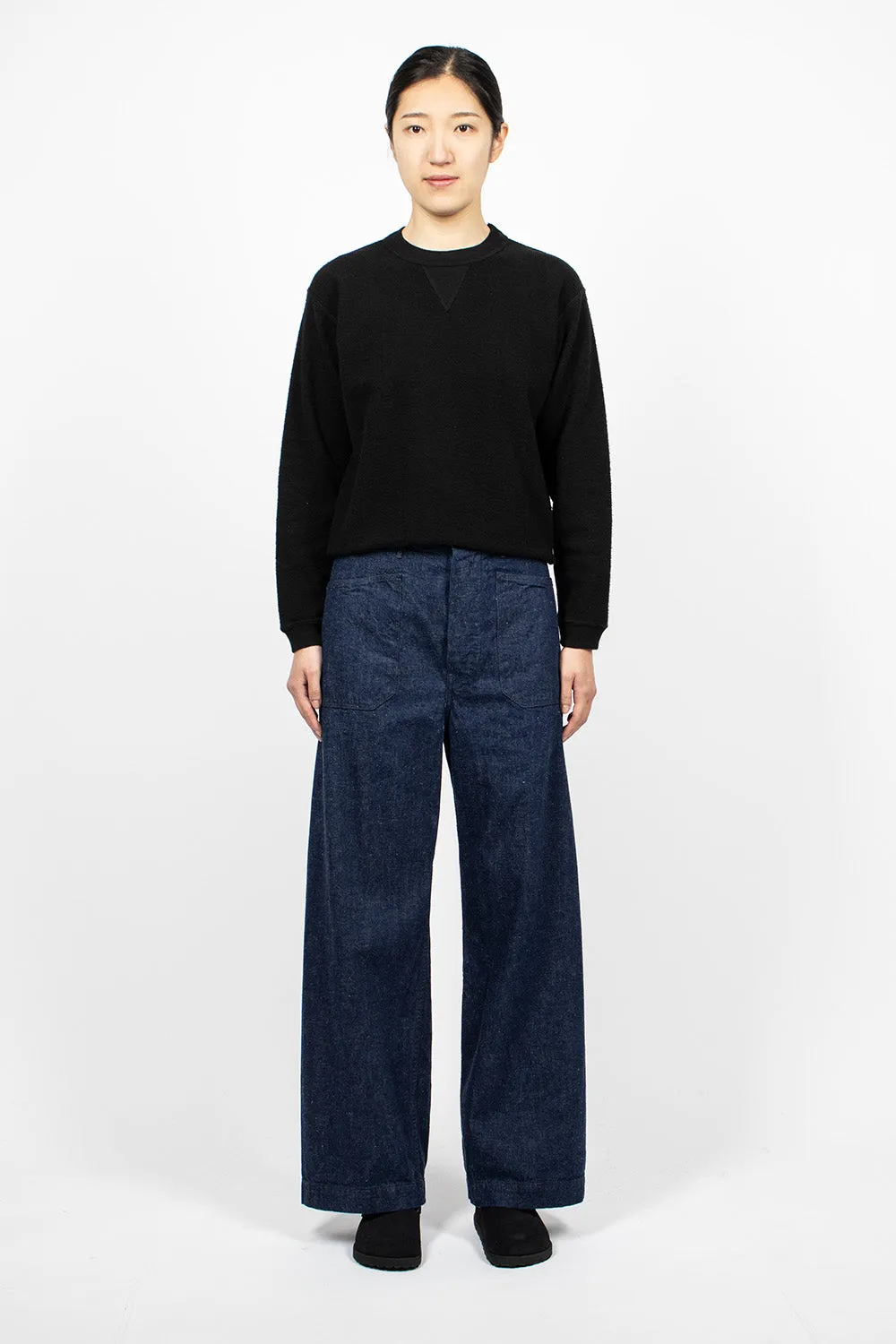 Wide Leg Trouser One Wash