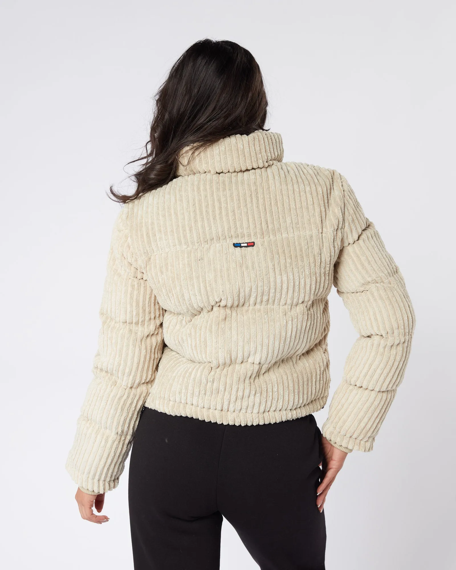 Womens Cord Beige OG Badge Jacket