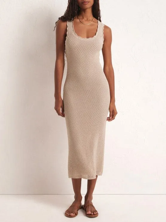 Z SUPPLY Ibiza Crochet Sweater Dress